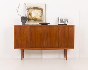 Omann Jun mid-century teak credenza, Denmark 1950s