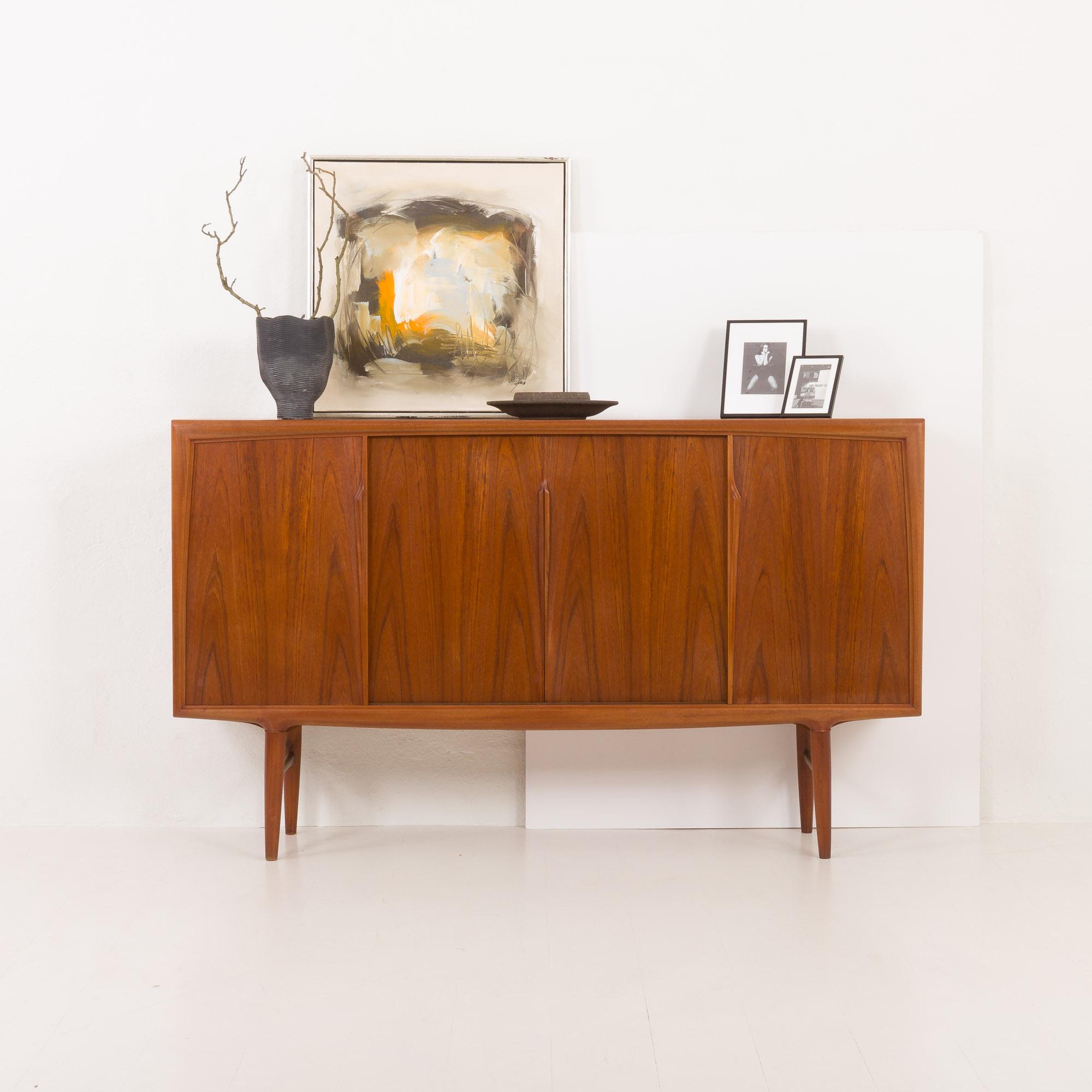 2/4フランス ONNAING オネ プレート23センチ Omann Jun Mid-century Teak Credenza, Denmark 1950s - Etsy