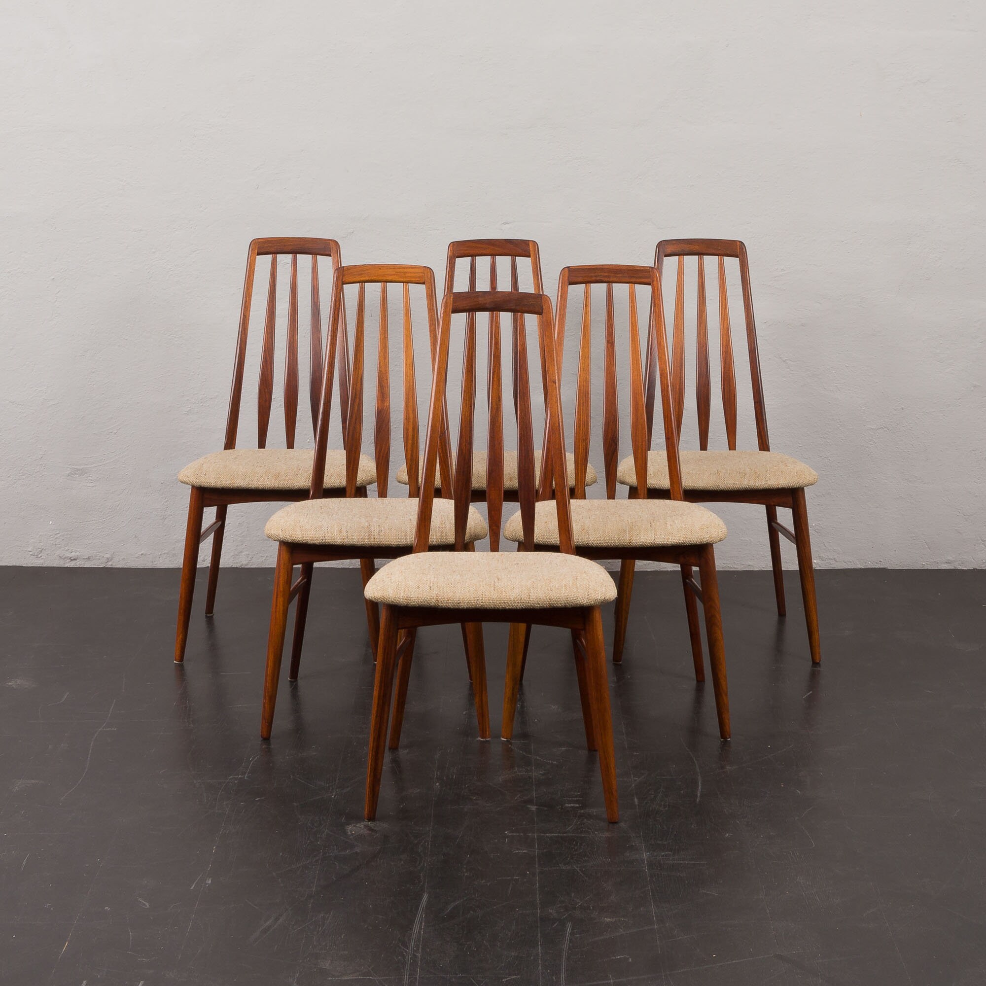 GMIK412I○mobilia / モビリア DANISH Danish Rosewood Eva Dining Chairs by Niels Koefoed for Koefoeds