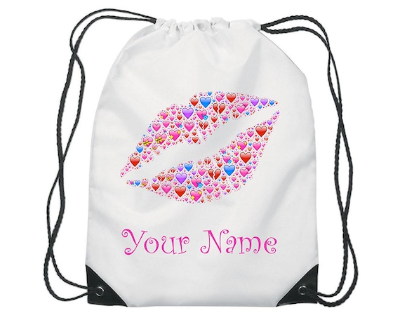 Childrens Kids Girls School Swimming Swim Dance Sports PE Bag Pink Drawstring