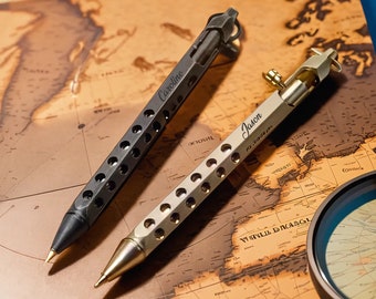 Personalized Unique Bolt Action Pen - Perfect for Weddings, Anniversaries, Graduations, and More!