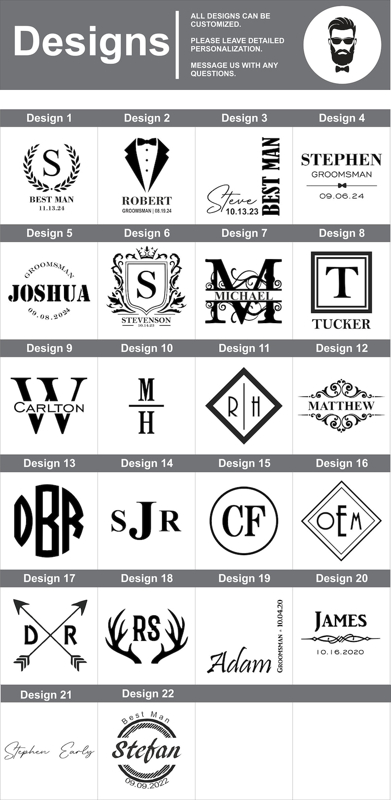 Personalized Men's Travel Toiletry Bag engraved Dopp Kit, Christmas