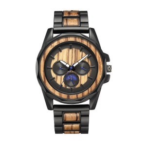 Man Watch, Wooden Watch, Wood Watch, Anniversary gift for man, Man Anniversary Gift, Wood Watch Man image 4