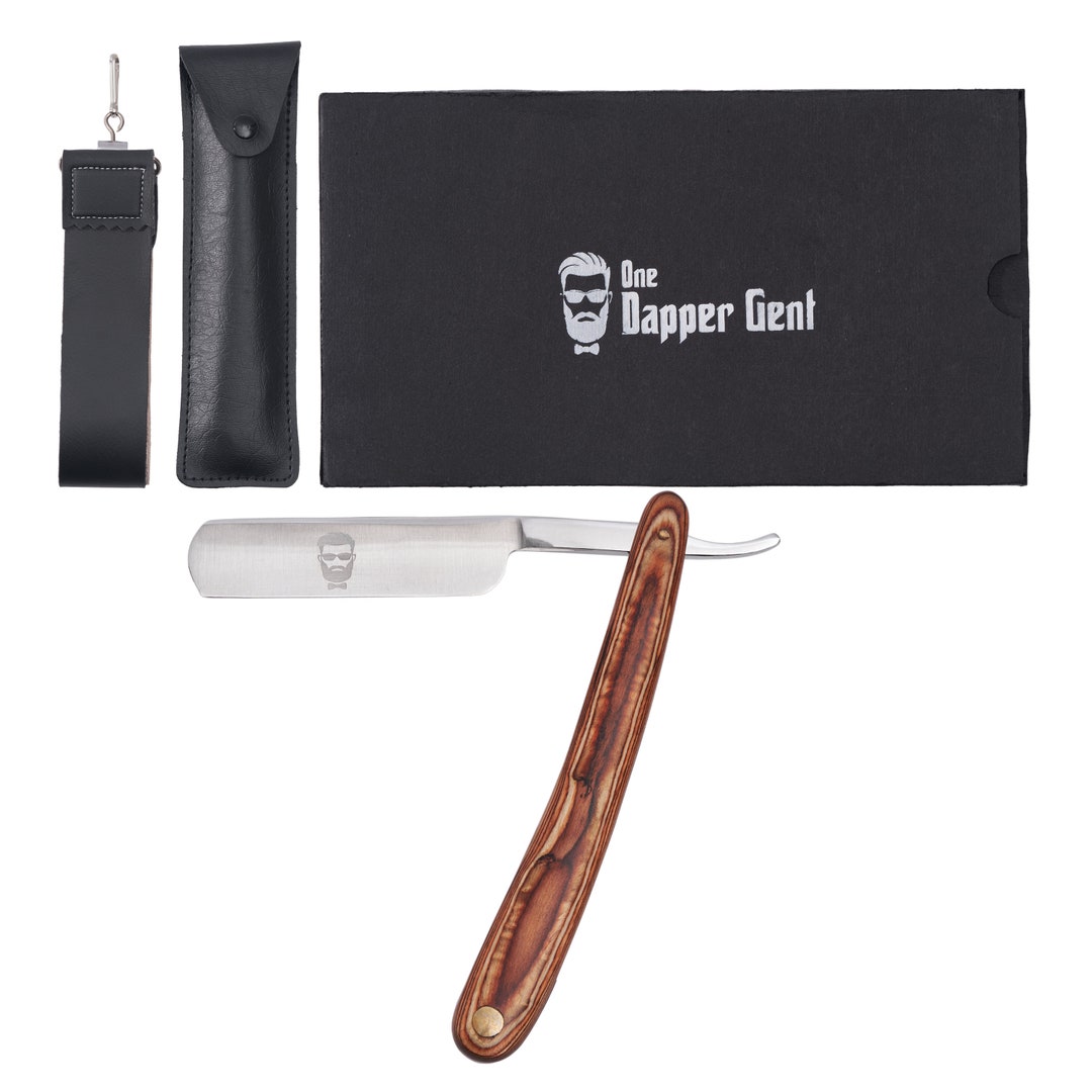 Straight Razor Shaving Kit Men's Personalized SHAVING Etsy
