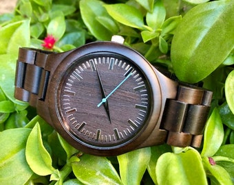 Wood Watch, Wooden Watch, Mens Gift, Mens Engraved Watch, Mens Wood Watch,Wood Watches for him, Custom Men's Watch, Anniversary Gift