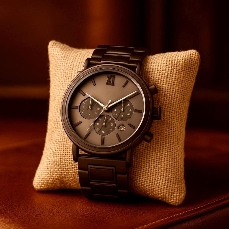 Personalized Gift for Boyfriend, Husband Anniversary - Engraved Watch + FREE SHIPPING image 5