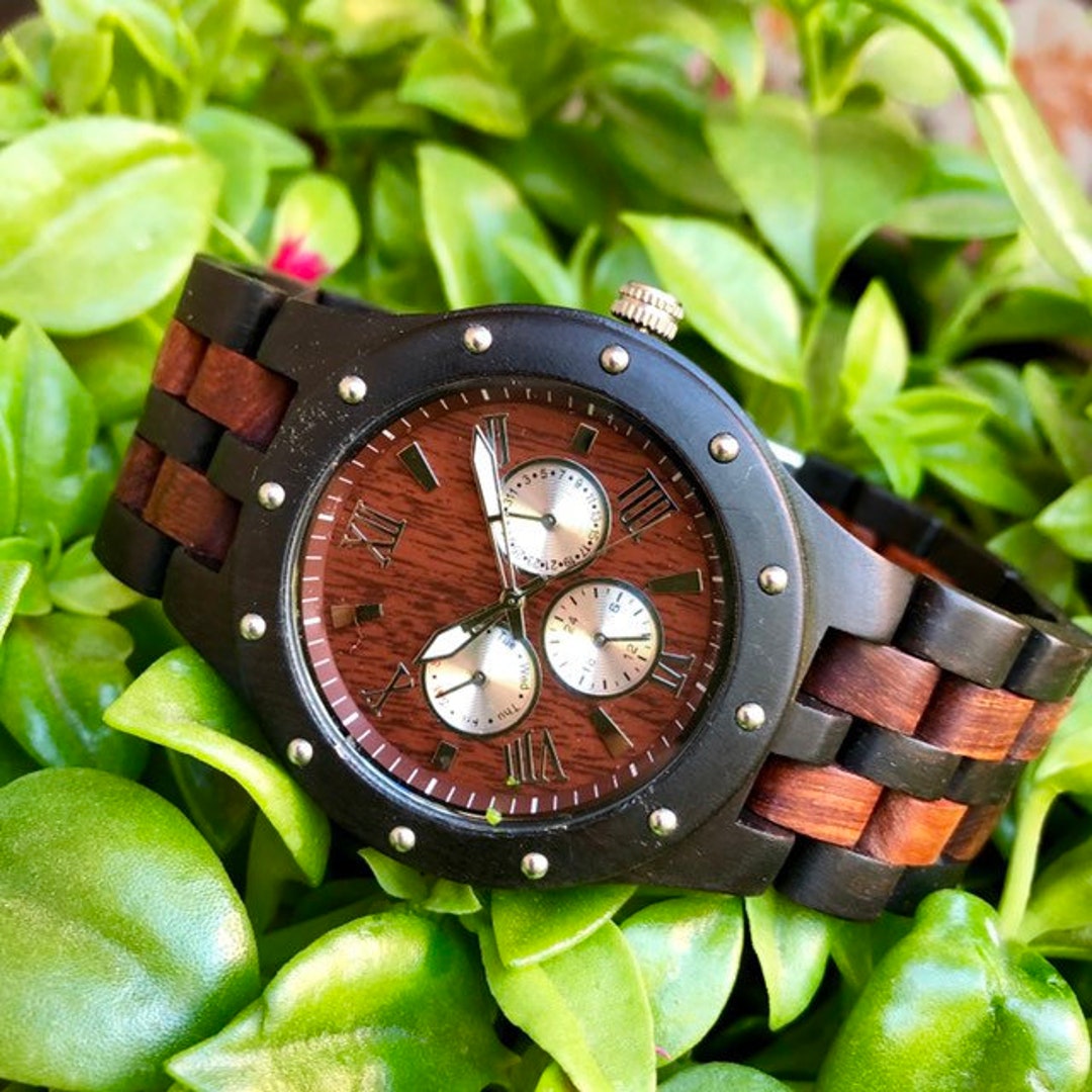 Anniversary Wood Watches for Him Personalized Wood Watch Etsy