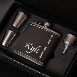 Groomsmen Gift Flask, Personalise Hip Flask, Hip Flask