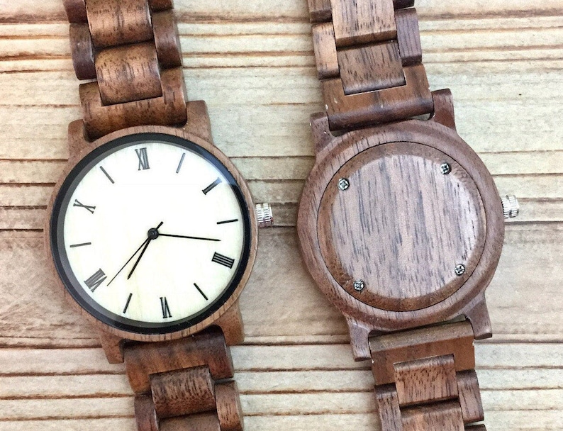 Wooden Watches, Wood Watch, Mens Wooden Watch,Wood Watches for him, personalize watch, Boyfriend Gift, Gifts for Dad, Gift 画像 6