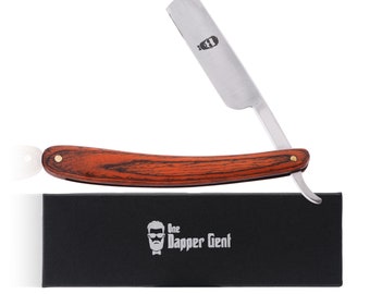 Straight Razor Knife - PERSONALIZED Straight Razor - Engraved Vintage Straight Razor -  Groomsmen Gift - Barber Style Straight Razor