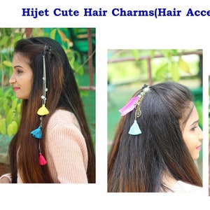 Pasador de pelo con diseño de lazo  Peinados simples para cabello largo,  Cabello castaño rojizo, Peinados de moda