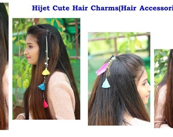 Hijet Gorgeous Hair Charms Accesorios para el cabello para mujeres y niñas para la moda para el peinado..