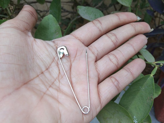 50mm Safety Pins Brooch Pins Tag Pins Strong Heavy Duty Large