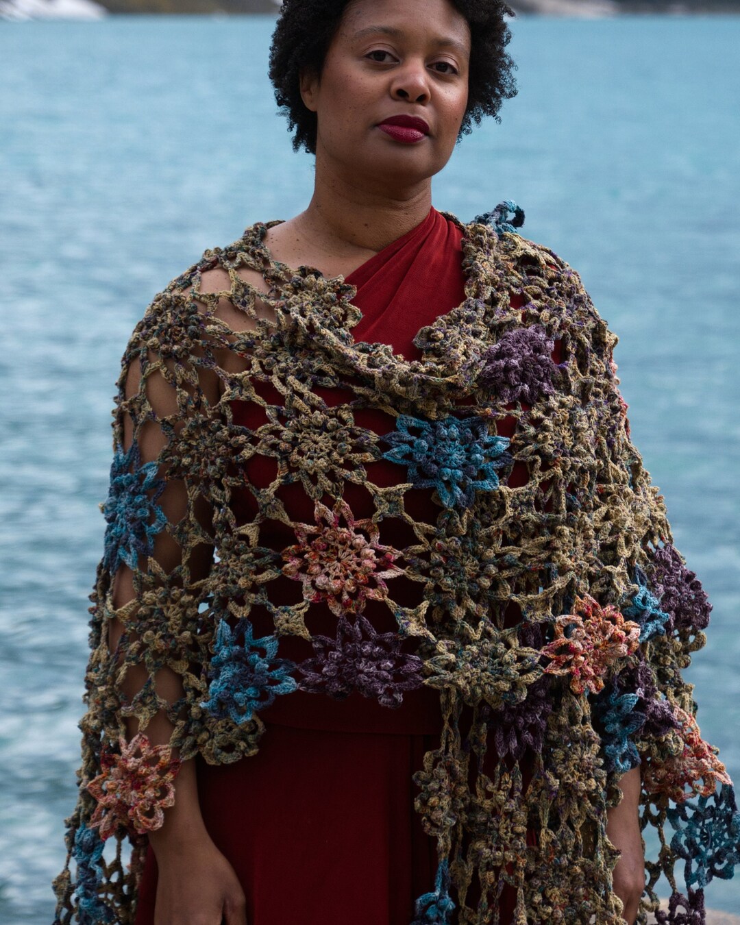 Crochet Spring Ruana Pattern Crochet Shawl Patterns, Digital Download Patterns Crocheting, Womens ...