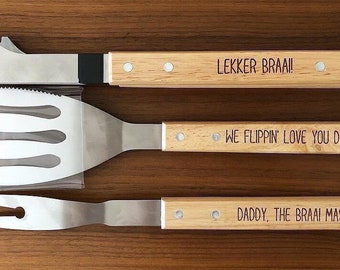 Braai / BBQ tool set