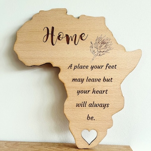 Targa da muro della casa Africa
