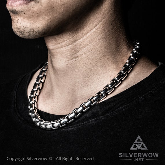 Rope Chain | Dookie Necklace | Heavy 925 Solid Sterling Silver