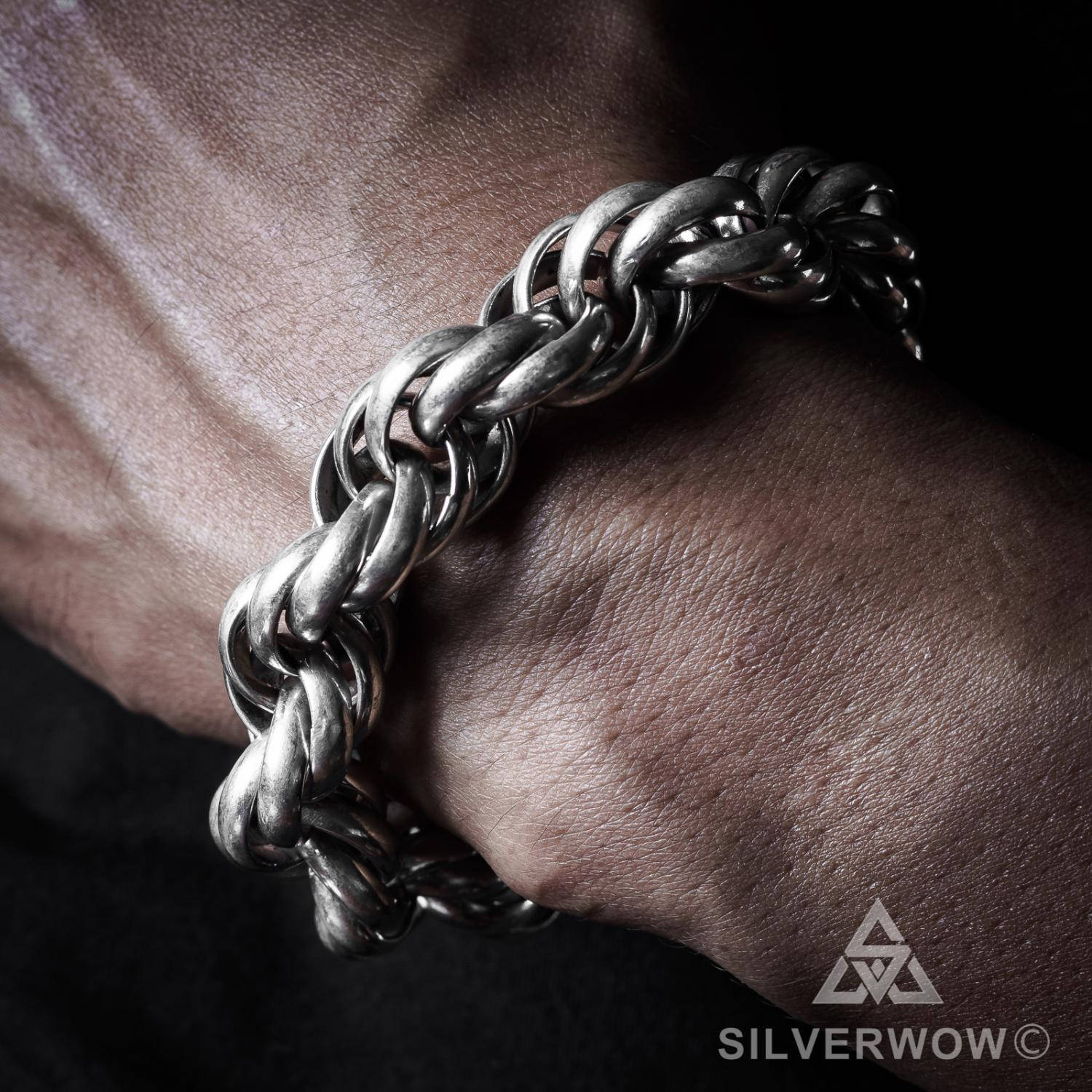 Dookie Rope Chain Bracelet. 16mm Thick 