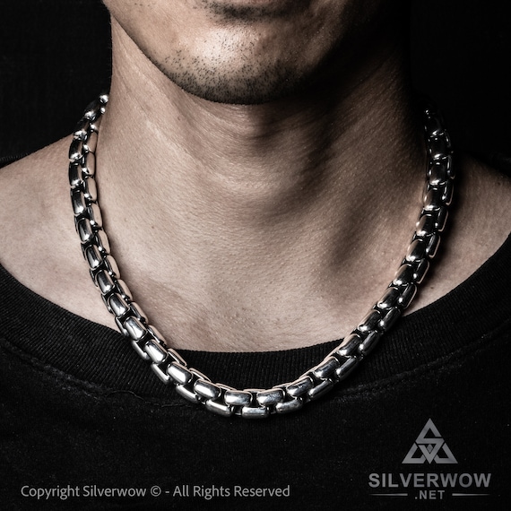 Rope Chain | Dookie Necklace | Heavy 925 Solid Sterling Silver