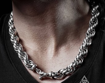 Rope Chain Dookie Necklace Heavy Chunky 