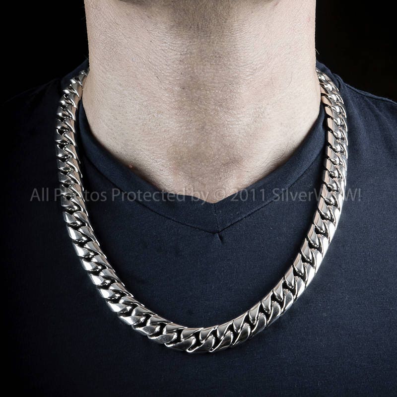 Miami Cuban Link Chain 925 Sterling 