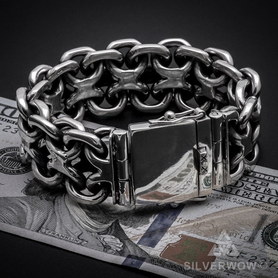 31 Unique Silver Bracelets for Men