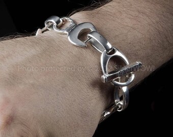 Pulsera con llave inglesa / aprox. 75 g / SilverWow®