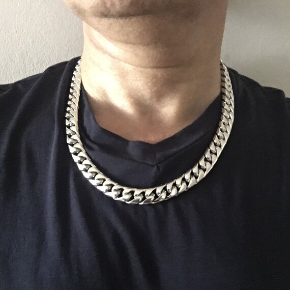 Cuban Link Necklace X 10mm Wide 925 