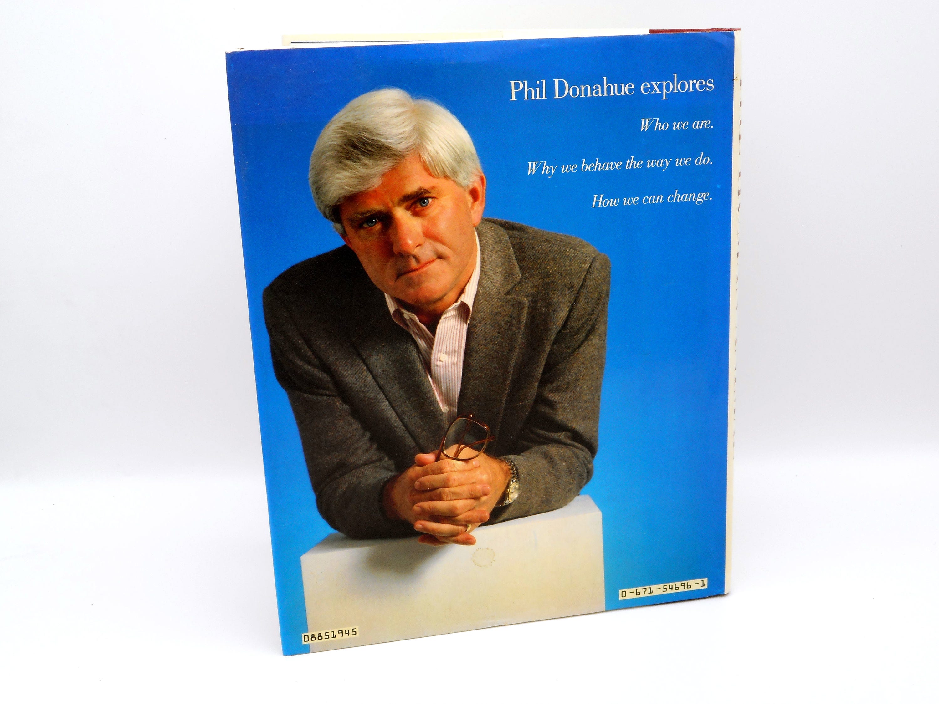 The Human Animal, Phil Donahue, Vintage Hardcover 1985, Human Behavior