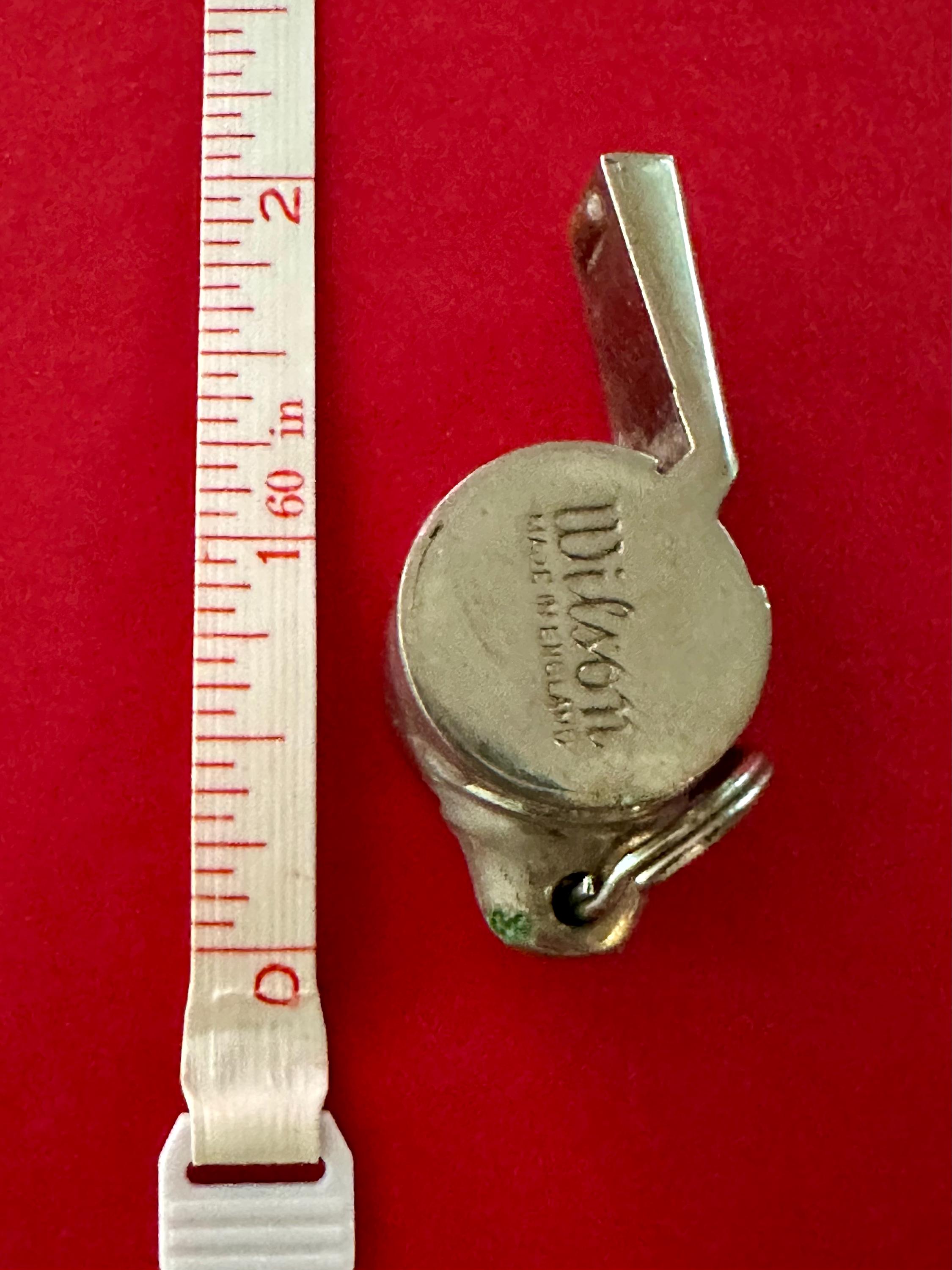 Sifflet D’Arbitre Vintage The ACME Thunderer 560 – Fabriqué En Angleterre