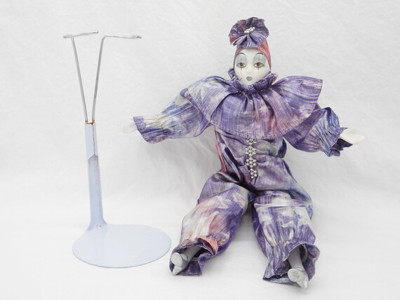 harlequin porcelain dolls