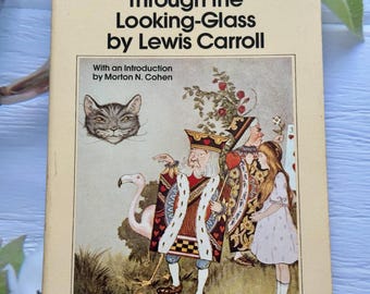 Vintage Alice in Wonderland & Through the Looking Glass - 1981 Bantam Classic Paperback