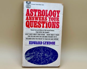 Vintage Astrology Guide - Edward Lyndoe Fawcett Gold Medal Book