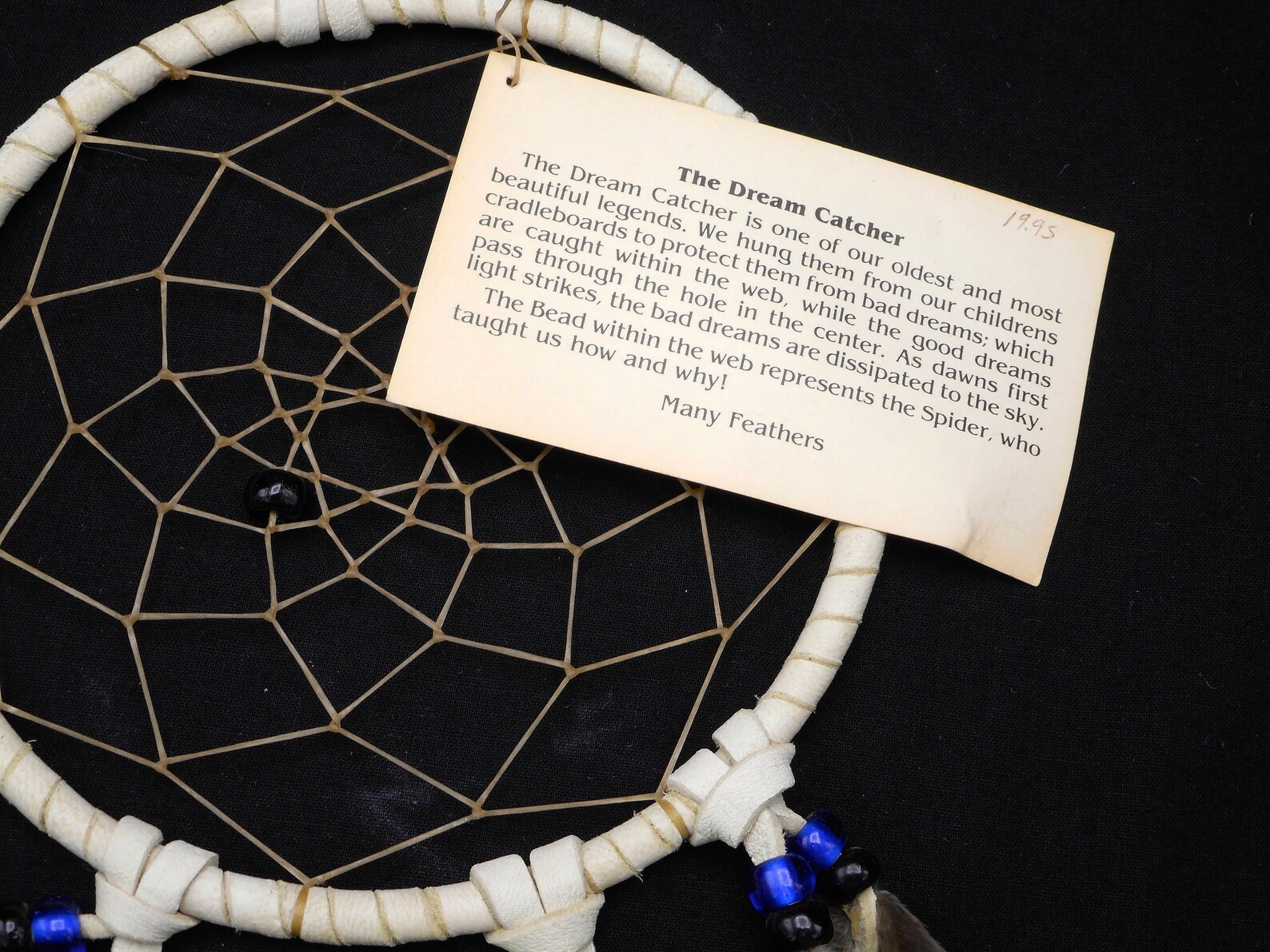 Vintage Dream Catcher, Native American Small Dream Catcher, Many