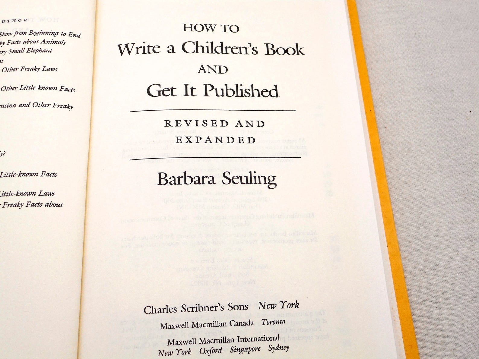 How To Write A Children s Book And Get It Published By Barbara Seuling how-to-write-a-children-s-book-and-get-it-published-by-barbara-seuling