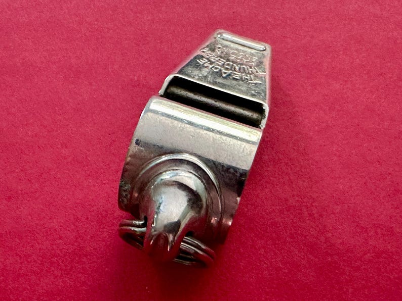Sifflet Vintage The Acme Thunderer - Fabriqué En Angleterre - Occasion