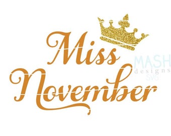 Download November svg | Etsy