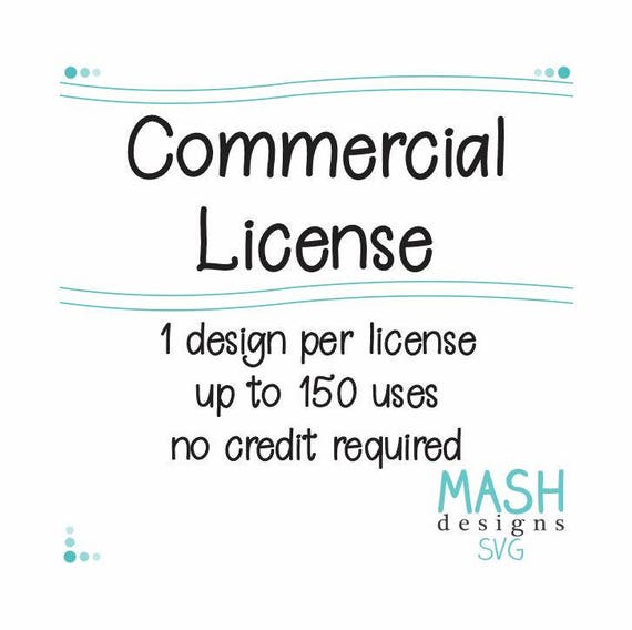 Commercial Use License Etsy