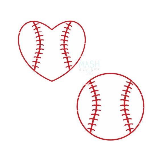 Free Free Baseball Svg Heart 105 SVG PNG EPS DXF File