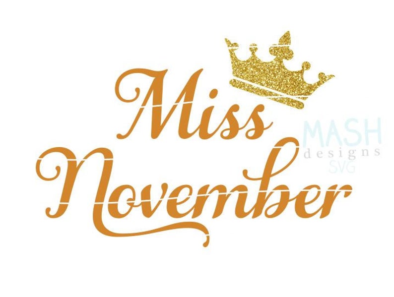 Download November Baby Svg Baby Girl Svg Baby Shower Gift Svg Miss November Svg Gender Reveal Svg First Birthday Svg November Birthday Svg Card Making Stationery Materials Aabenthus Cbs Dk