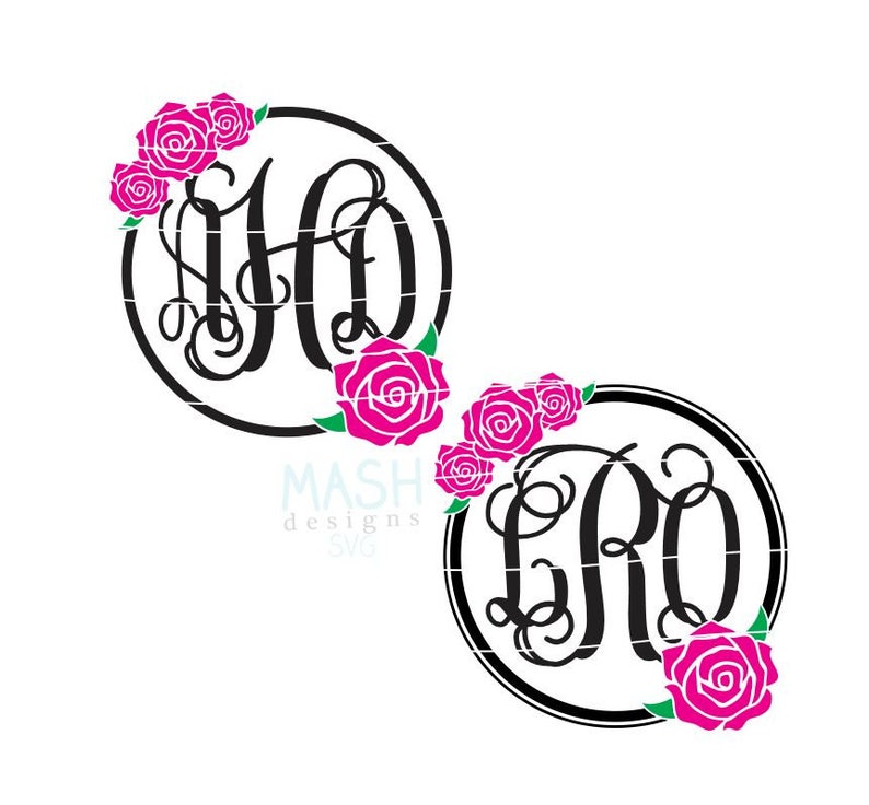 Download Circle Monogram Svg Floral Monogram Circle Svg Rose Svg Girly Svg Floral Monogram Svg Rose Monogram Frame Svg Rose Monogram Svg Paper Party Kids Craft Supplies Tools Safarni Org