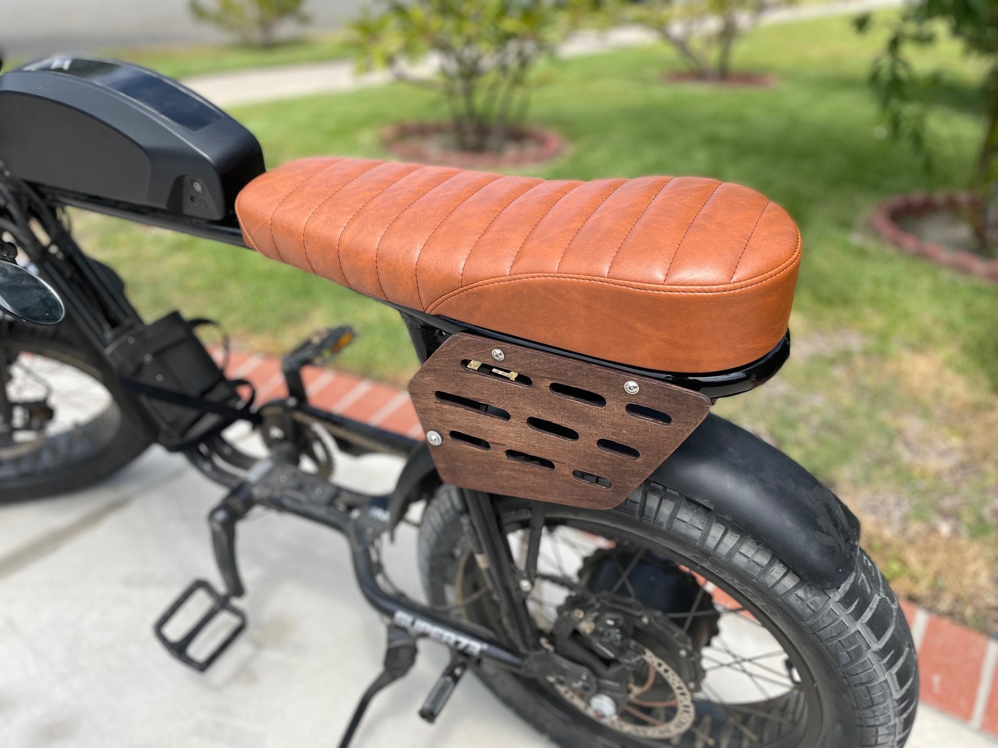 Two up Caterpillar Cafe Racer Seat for Super73 Etsy Ireland