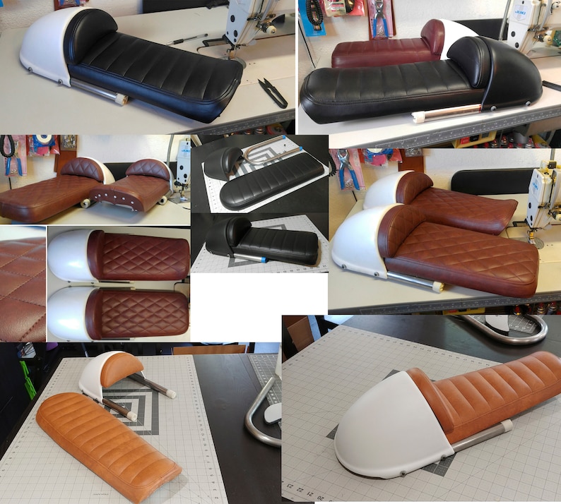 Cafe Racer Removable Seat Cowl Hump 8 KIT Etsy