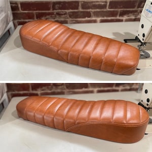 Two-Up Caterpillar Cafe Racer Seat for Super73