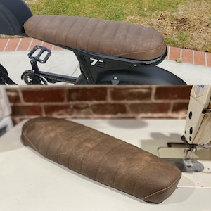 Slim Cafe Racer Style Seat for Super73