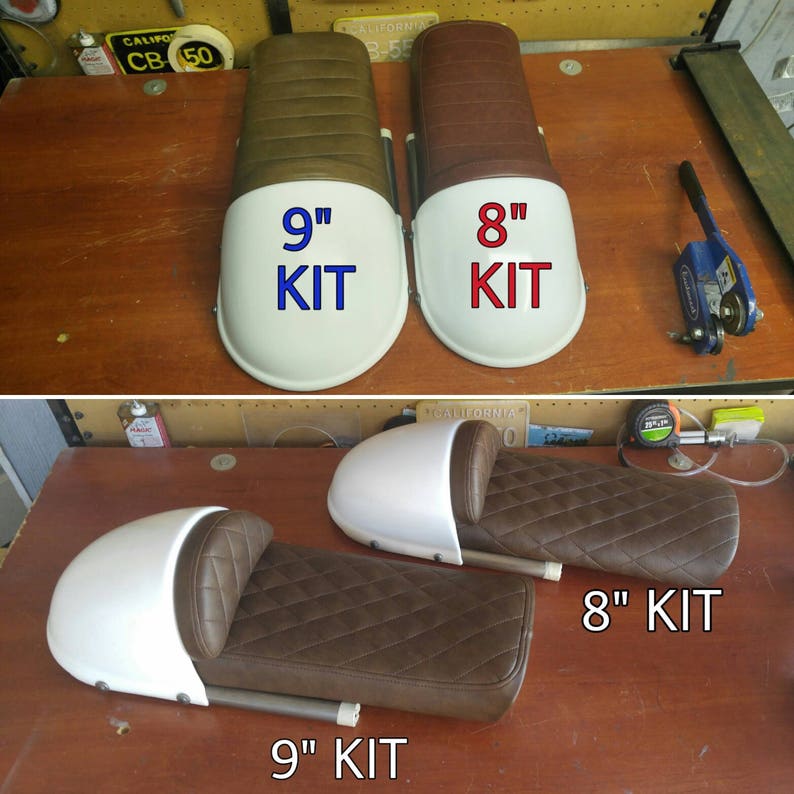 Cafe Racer Removable Seat Cowl Hump 8 KIT Etsy
