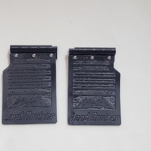 Scale Mud Flaps for FMS 1/10 Toyota Land Cruiser FJ40