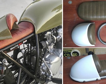 Cafe Racer Removable Seat Cowl Hump 8&quot; KIT