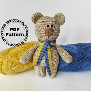 Crochet patterns Bear toy Newborn toy pattern ONLY PDF Tutorial PDF amigurumi pattern Instant pdf download  woodland animals crochet pattern