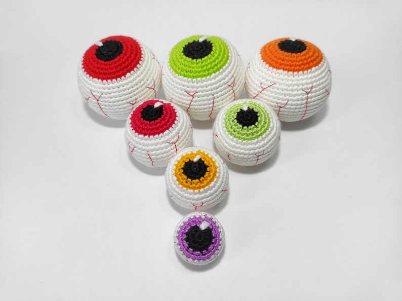 Spooky decor crochet patterns Halloween amigurumi Primitive Halloween pattern Halloween props Horror crochet Halloween scary Fall decor image 4